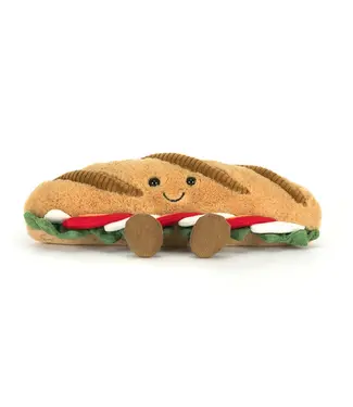 Jellycat Jellycat | Amuseables Caprese Baguette | 10 x 12 x 6 cm | 0+