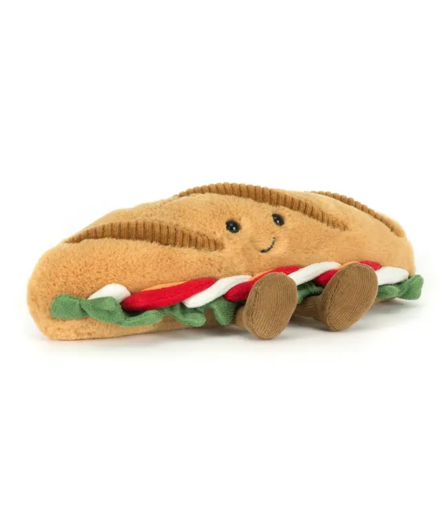 Jellycat | Amuseables Caprese Baguette | 10 x 12 x 6 cm | 0+