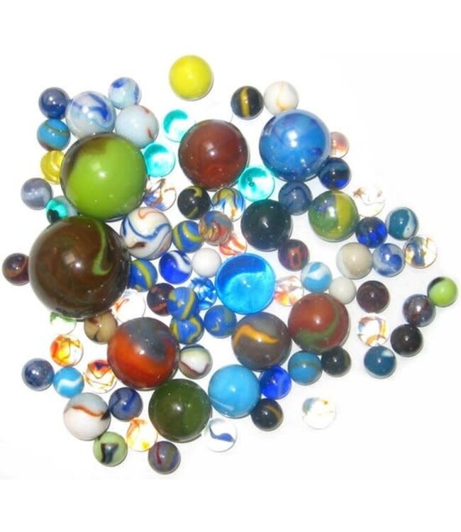 Don Juan | Knikkers | 1 kilo | Knikkers Mix | 100 % glas | Made in Mexico | 5+