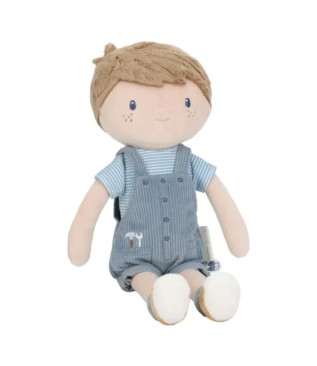 Little Dutch | Stoffen Knuffelpop | Jim | 35 cm | 1+