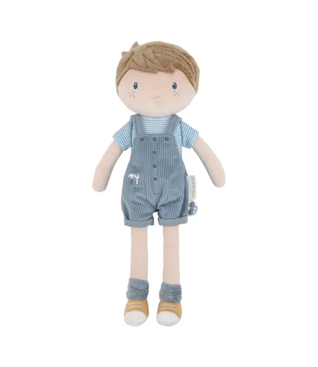 Little Dutch | Stoffen Knuffelpop | Jim | 35 cm | 1+