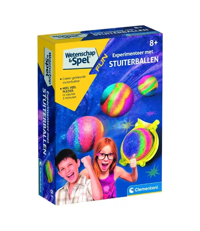 Clementoni | Wetenschap en Spel | Stuiterballen | 8+