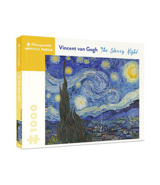 Pomegrate Jigsaw Puzzle by Pomegranate | 63,5 x 50,8 cm | Vincent van Gogh | The Starry Night |1000 stukjes