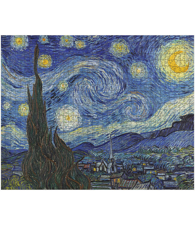 Jigsaw Puzzle by Pomegranate | 63,5 x 50,8 cm | Vincent van Gogh | The Starry Night |1000 stukjes
