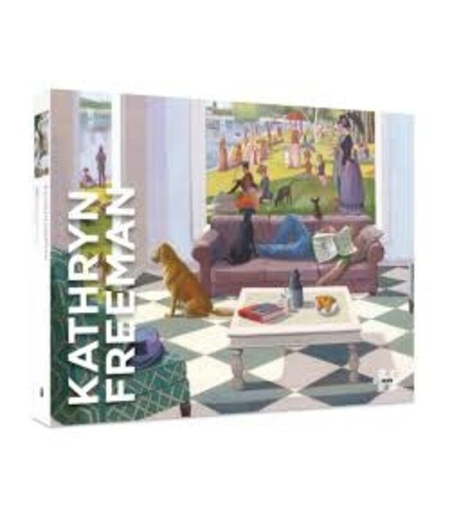 Jigsaw Puzzle by Pomegranate | 68,6 x 50,8 cm | Kathryn Freeman | the Sunday Paper | 1000 stukjes