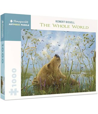 Pomegrate Jigsaw Puzzle by Pomegranate | 68,6 x 50,8 cm | Robert Bissell | the Whole World | 1000 stukjes