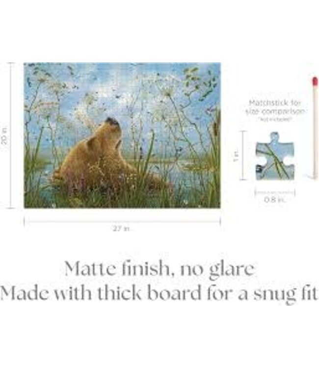 Jigsaw Puzzle by Pomegranate | 68,6 x 50,8 cm | Robert Bissell | the Whole World | 1000 stukjes