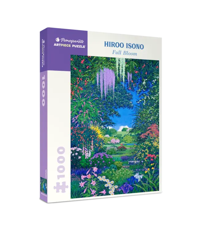 Jigsaw Puzzle by Pomegranate | 50,8 x 68,6 cm | Hiroo Isono | Full Bloom | 1000 stukjes