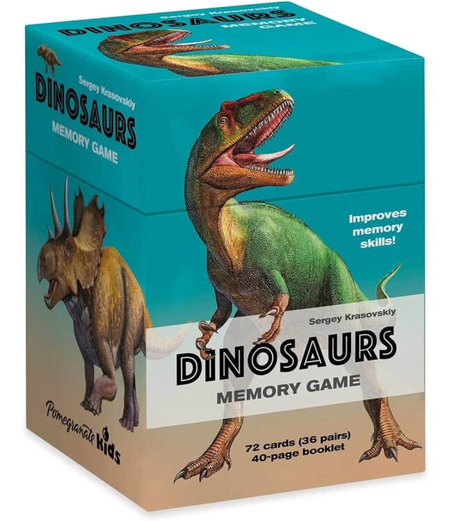 Pomegranate | Sergey Krasovskiy | Dinosaurussen Geheugenspel | 36 paar | 3+