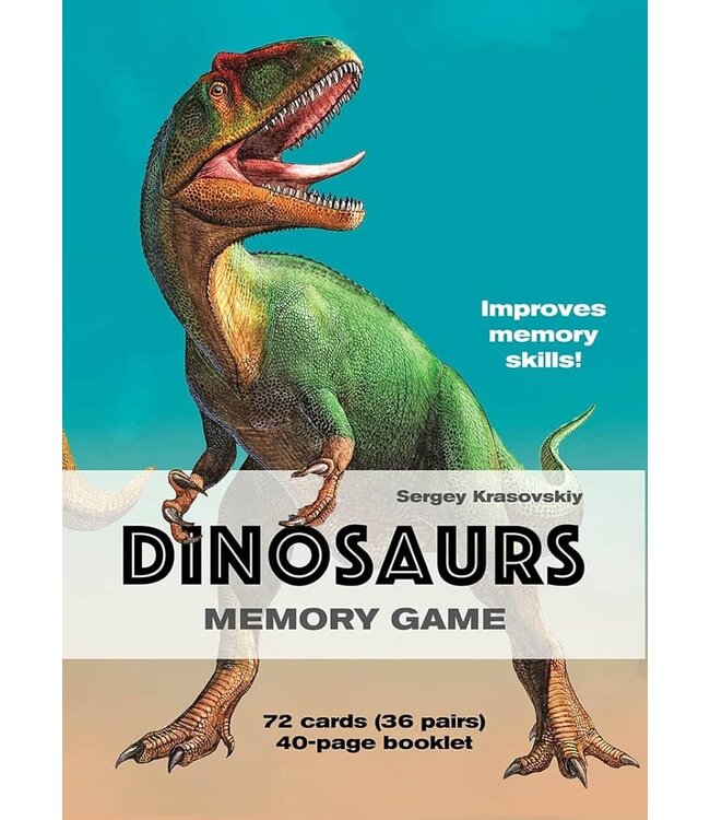Pomegranate | Sergey Krasovskiy | Dinosaurussen Geheugenspel | 36 paar | 3+
