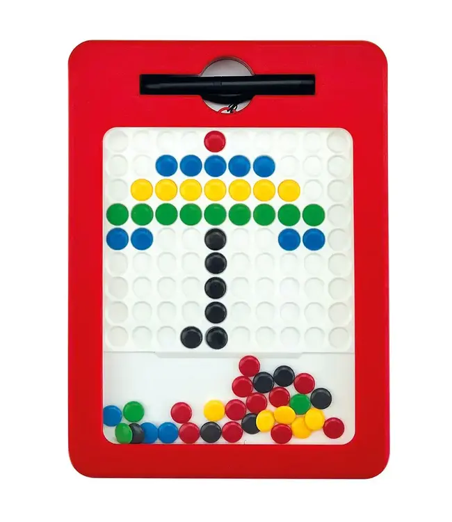 Beleduc | Magische Tekentafel | Magnetboard 2 in 1 | 18 x 24 cm | 3+