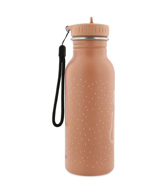 Trixie | Kat | Drinkfles 500 ml | 100 % Stainless Steel | Dop 100 % PP | 20 x 6.5 x 6.5 cm