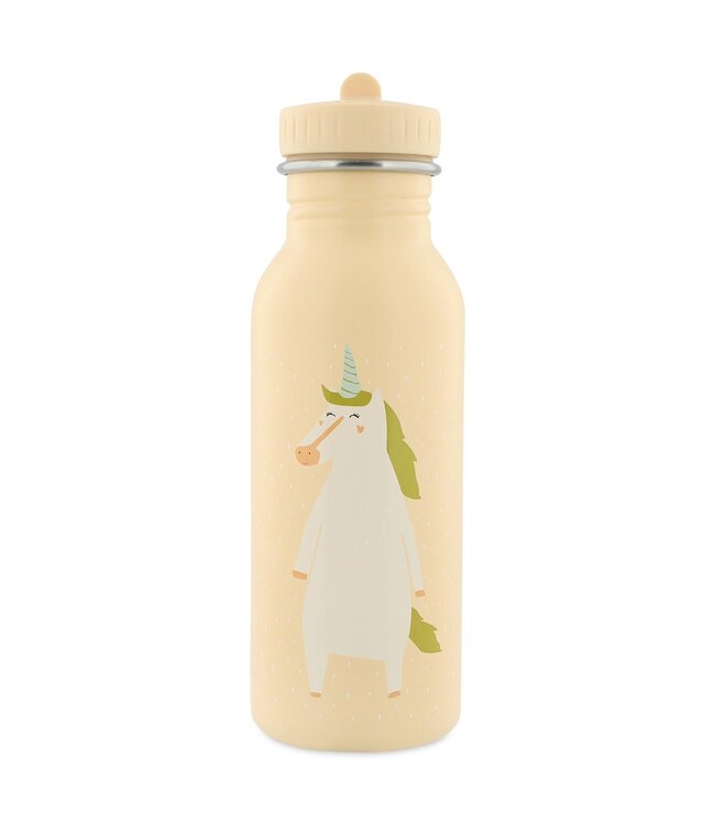 Trixie | Eenhoorn | Drinkfles 500 ml | 100 % Stainless Steel | Dop 100 % PP | 20 x 6.5 x 6.5 cm