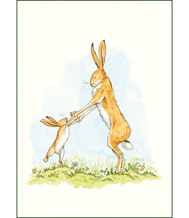 Bekking and Blitz | Sam McBratney and Anita Jeram | Guess How Much I Love You | Spelen in het Gras