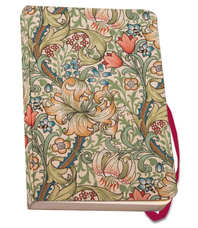 Bekking & Blitz | A6 Notitieboek | 112 pagina's | 2-zijdig gelinieerd | William Morris | Kasteel De Haar
