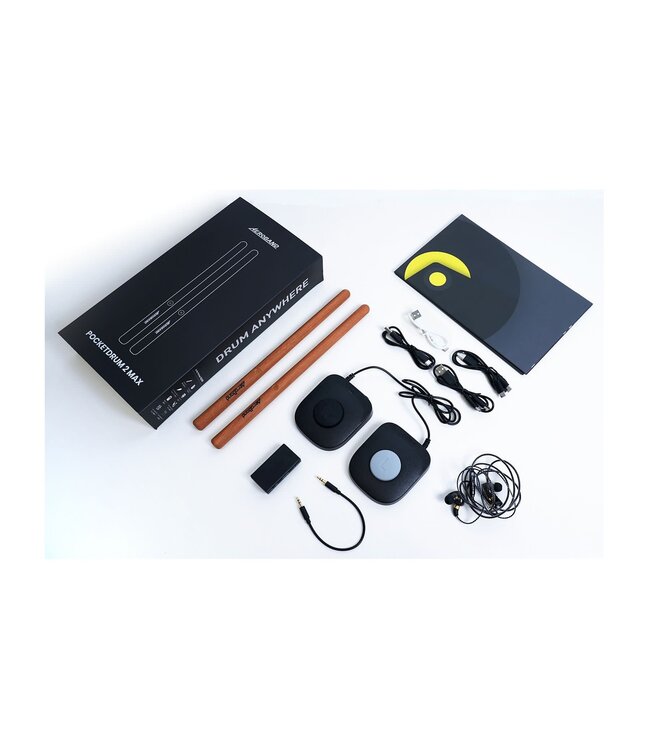 AeroBand | PocketDrum 2 MAX | Draagbaar Elektronisch Drumstel