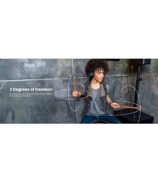 AeroBand | PocketDrum 2 MAX | Draagbaar Elektronisch Drumstel