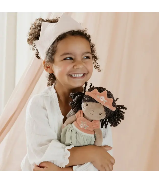Little Dutch | Stoffen Knuffelpop | Prinses  Evi | 35 cm | 1+