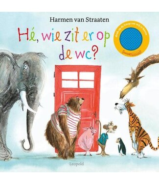Leopold | Geluidenboek | Hé, wie zit er op de wc? | 1+