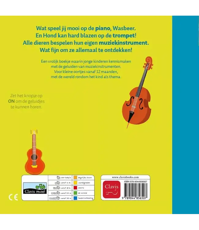 Clavis | Geluidenboekje | Muziek | 1+