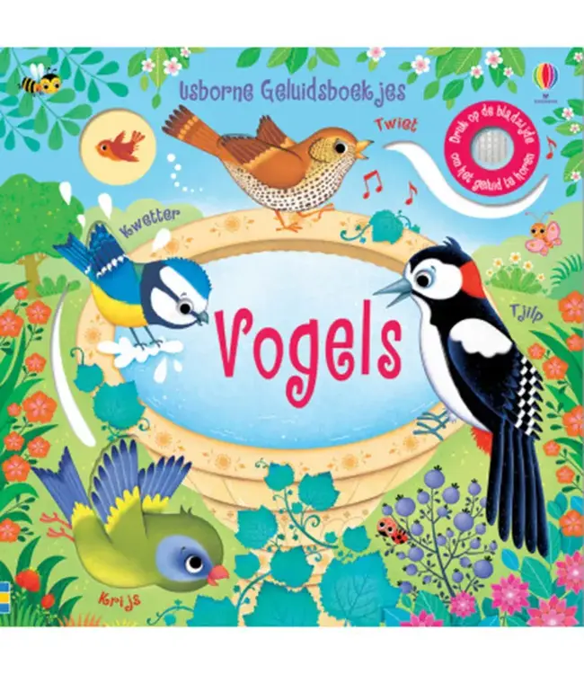 Usborne Geluidenboek | Vogels | 1+