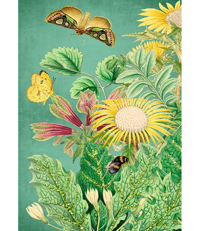 Madame Treacle | Glitterkaart | Moka's Garden