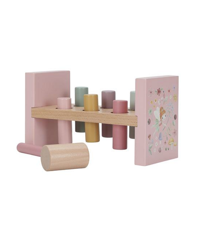 Little Dutch | Houten Hamerbank | Fairy Garden | 22 cm | 1+