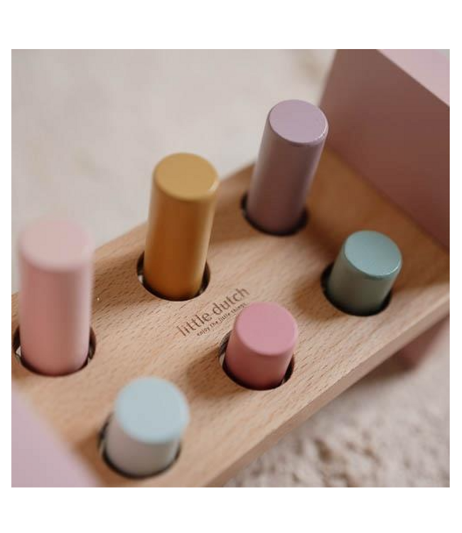 Little Dutch | Houten Hamerbank | Fairy Garden | 22 cm | 1+