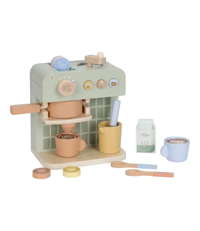 Little Dutch | Houten Koffiezetapparaat | 31 cm | 3+