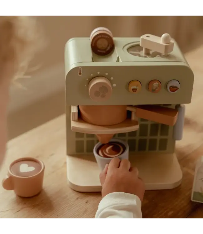 Little Dutch | Houten Koffiezetapparaat | 31 cm | 3+