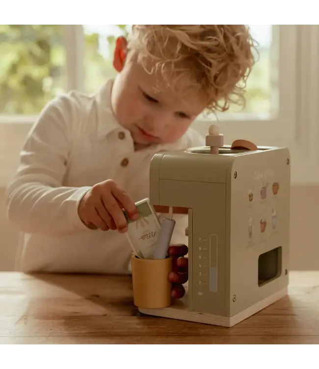 Little Dutch | Houten Koffiezetapparaat | 31 cm | 3+