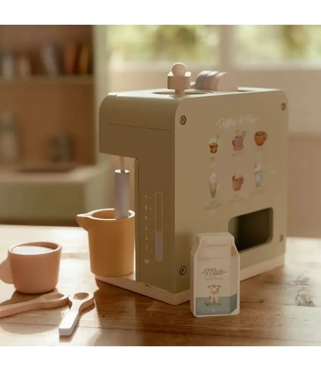 Little Dutch | Houten Koffiezetapparaat | 31 cm | 3+