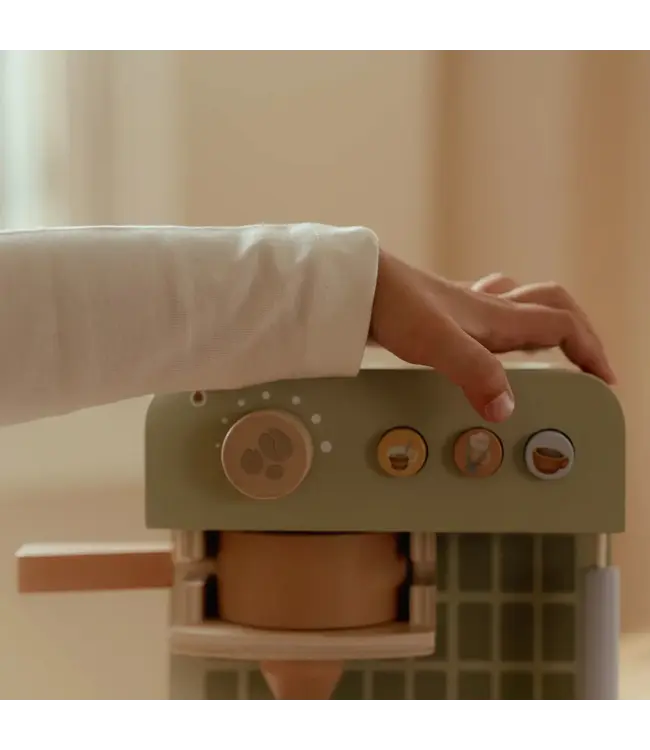 Little Dutch | Houten Koffiezetapparaat | 31 cm | 3+