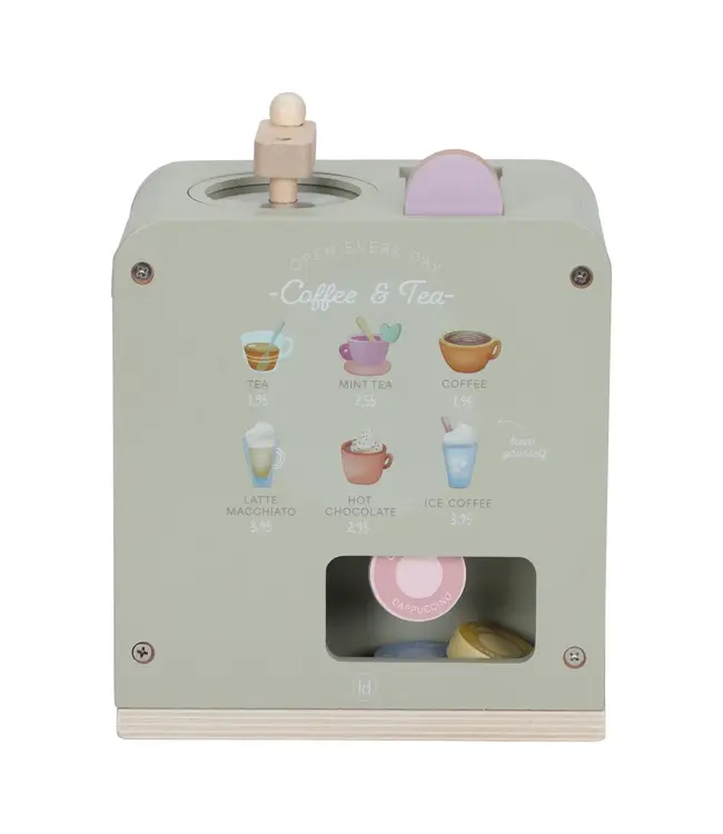 Little Dutch | Houten Koffiezetapparaat | 31 cm | 3+