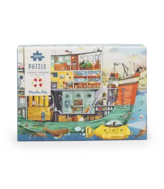 Moulin Roty Moulin Roty | Puzzle | the Explorer's Ship | 35 x 60 cm | 200 stukjes | 6+