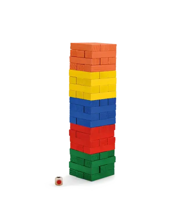 Moulin Roty | Crumbling Tower | Vallende Toren | 60 delig | 6+