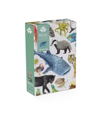 Moulin Roty Moulin Roty | Puzzle | Animals of the World | 35 x 60 cm | 200 stukjes | 6+