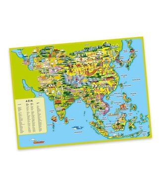 Robert Frederick Ltd l Puzzel Amazing Azie | 250 stukjes | 57 cm x 43 cm | 6+