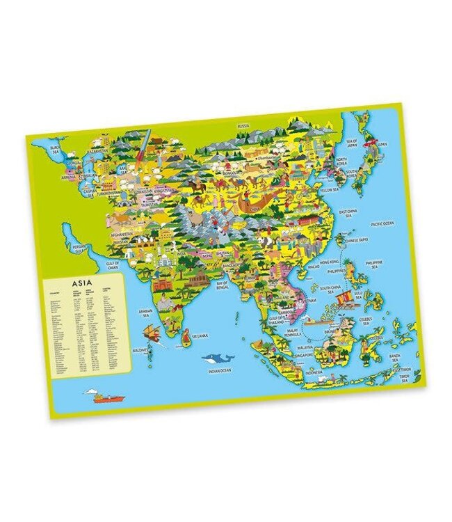 Robert Frederick Ltd l Puzzel Amazing Azie | 250 stukjes | 57 cm x 43 cm | 6+