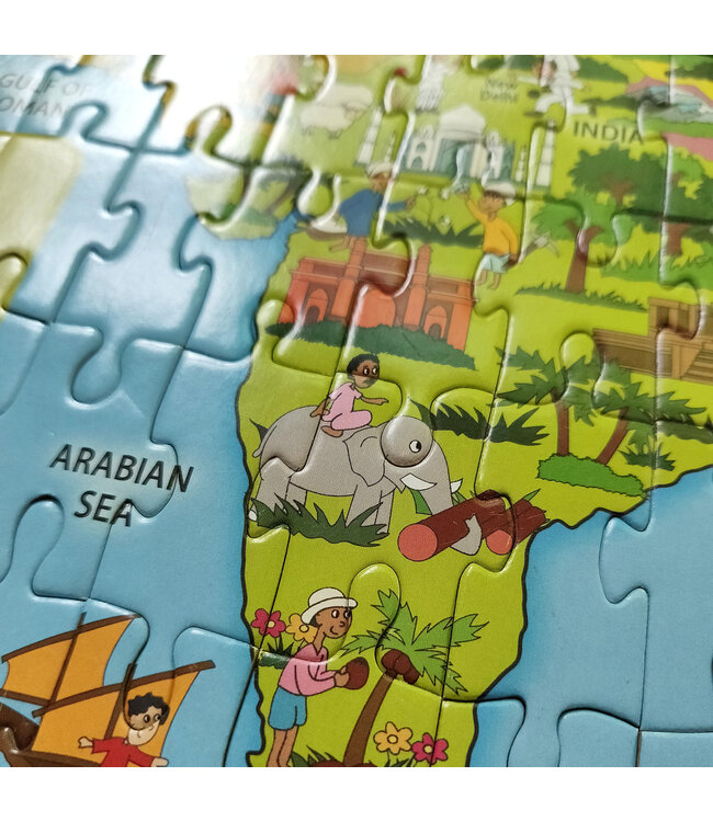 Robert Frederick Ltd l Puzzel Amazing Azie | 250 stukjes | 57 cm x 43 cm | 6+