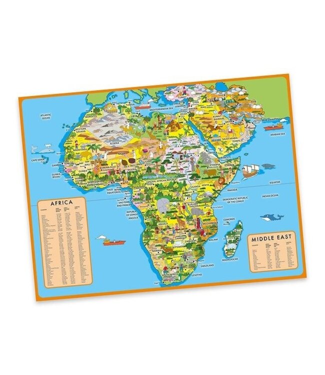 Robert Frederick Ltd l Puzzel Amazing Africa | 250 stukjes | 57 cm x 43 cm | 6+