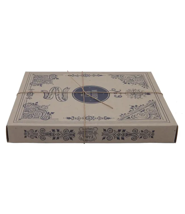 Wooden Story | Gekleurde Houten Blokken | in houten tray | 30 stuks | 1+