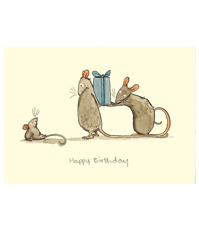 Two Bad Mice | Anita Jeram | Happy Birthday | Baby Mouse Card