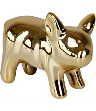 Die Spiegelburg | Decoratief  Geluksfiguur | Geluksvarkentje | 4 cm