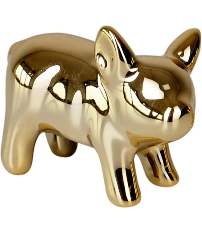 Die Spiegelburg | Decoratief  Geluksfiguur | Geluksvarkentje | 4 cm