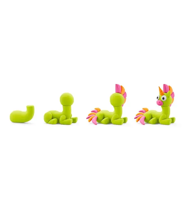 Hey Clay | Regenboog Eenhoorn | Sparky | 5 kleuren | 3+