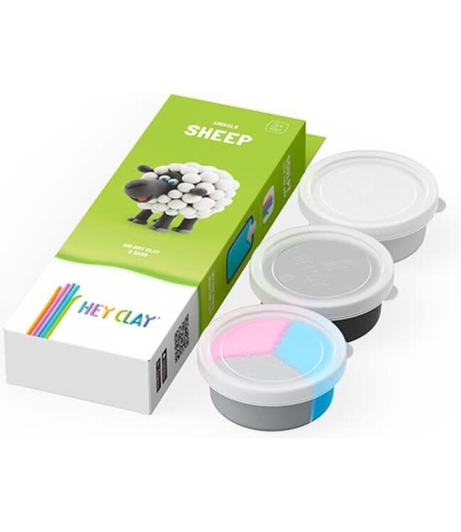 Hey Clay | Animals | Farm Story | Schaap | 5 kleuren | 3+
