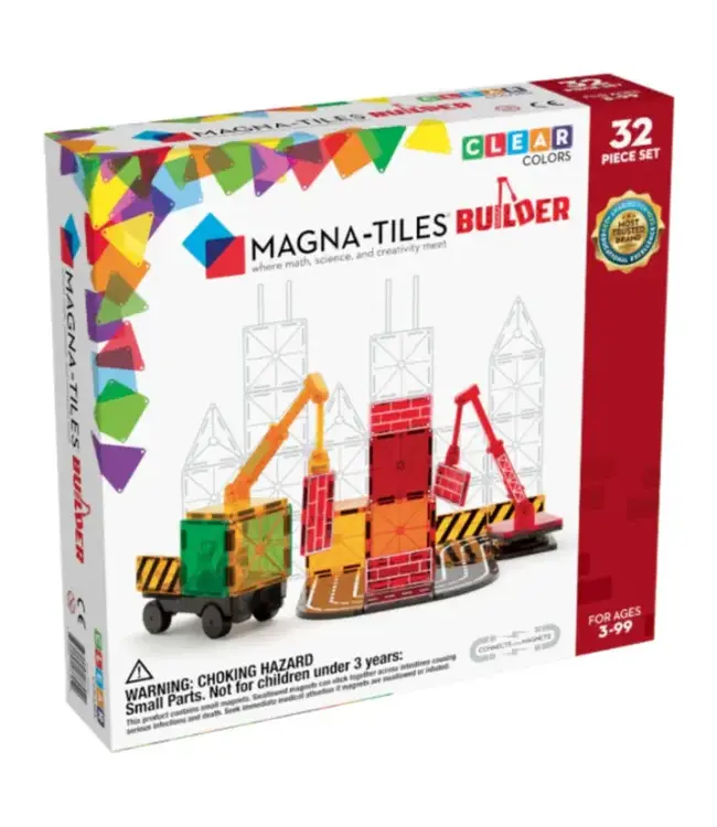 Magna-Tiles® | Builder | 32 pieces | 3+