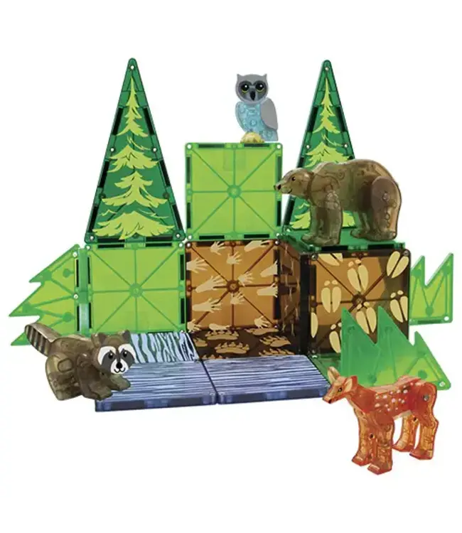 Magna-Tiles® | Forest Animals | 25 pieces | 3+