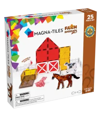MAGNA-TILES® Magna-Tiles® | Farm Animals | 25 pieces | 3+